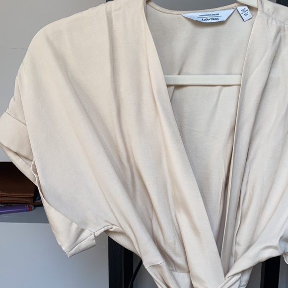 & Other Stories Relaxed Wrap Mini Dress - Picture 3 of 7